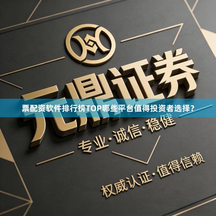 票配资软件排行榜TOP哪些平台值得投资者选择？