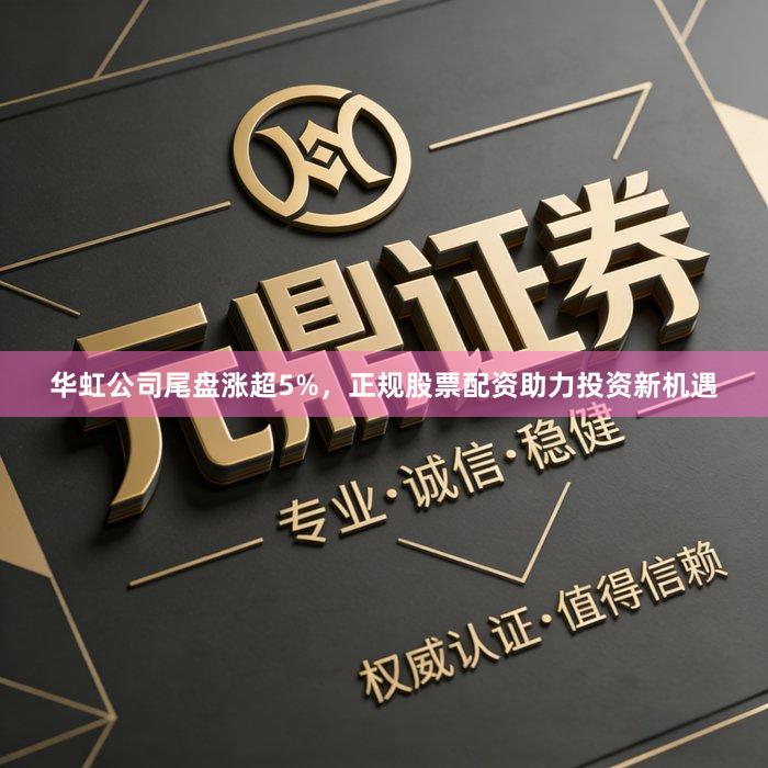 华虹公司尾盘涨超5%，正规股票配资助力投资新机遇