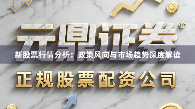新股票行情分析：政策风向与市场趋势深度解读