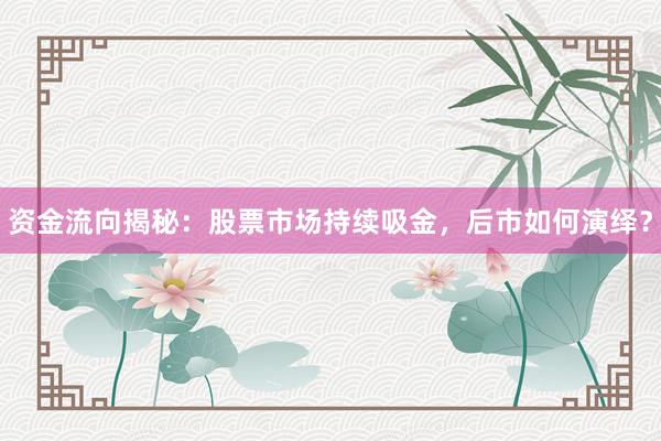 资金流向揭秘：股票市场持续吸金，后市如何演绎？