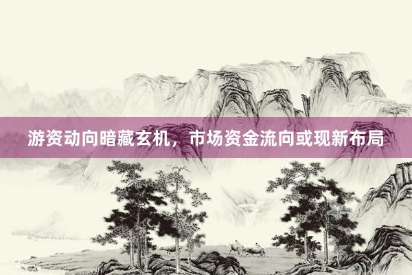 游资动向暗藏玄机，市场资金流向或现新布局